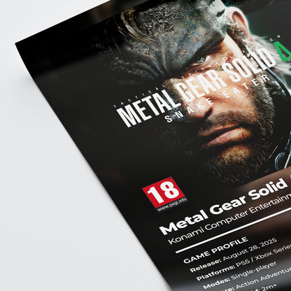 Metal Gear Solid Δ: Snake Eater Poster