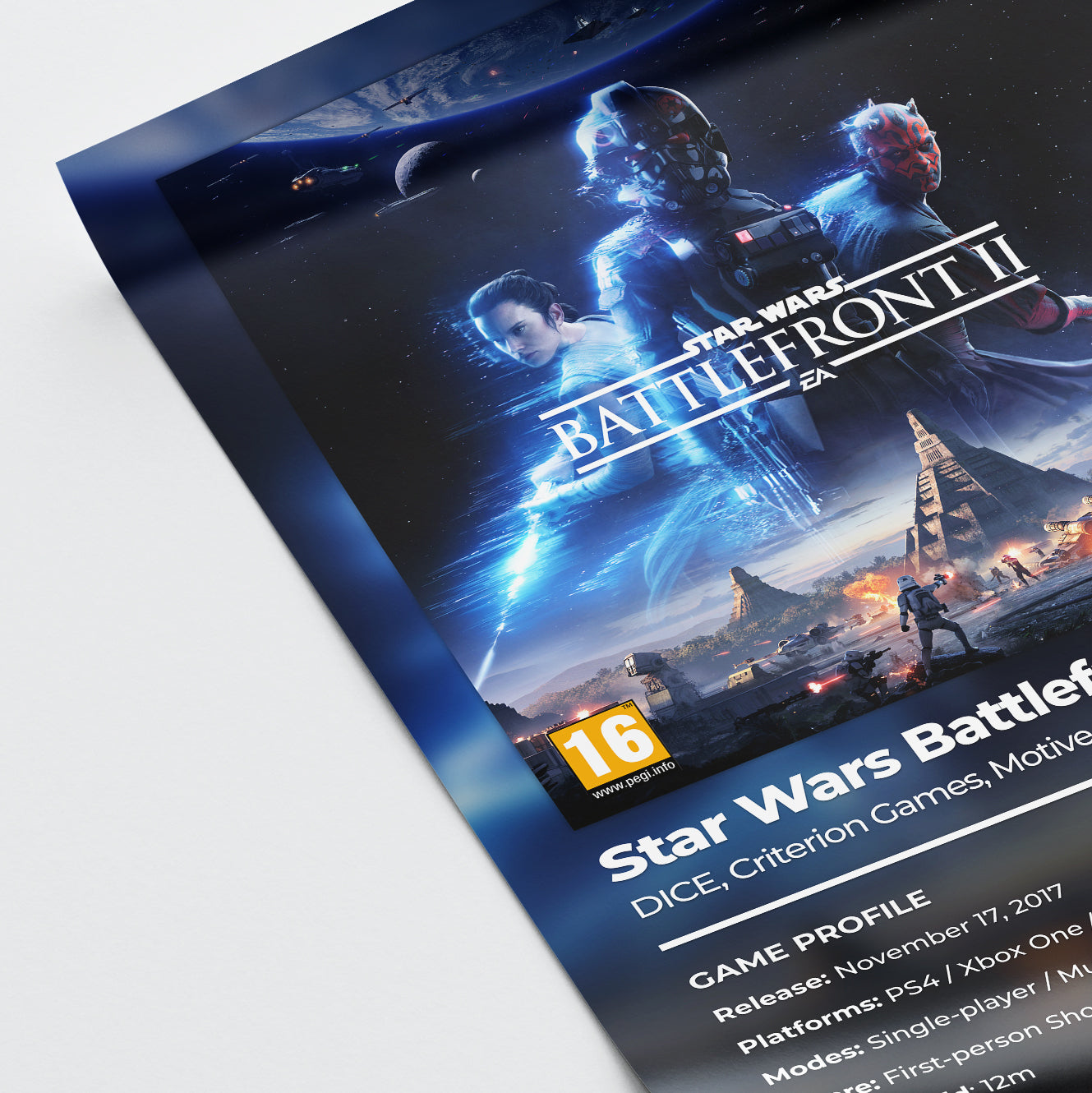 Star Wars Battlefront II Poster