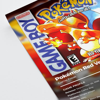 Pokemon 'Red Version' Poster
