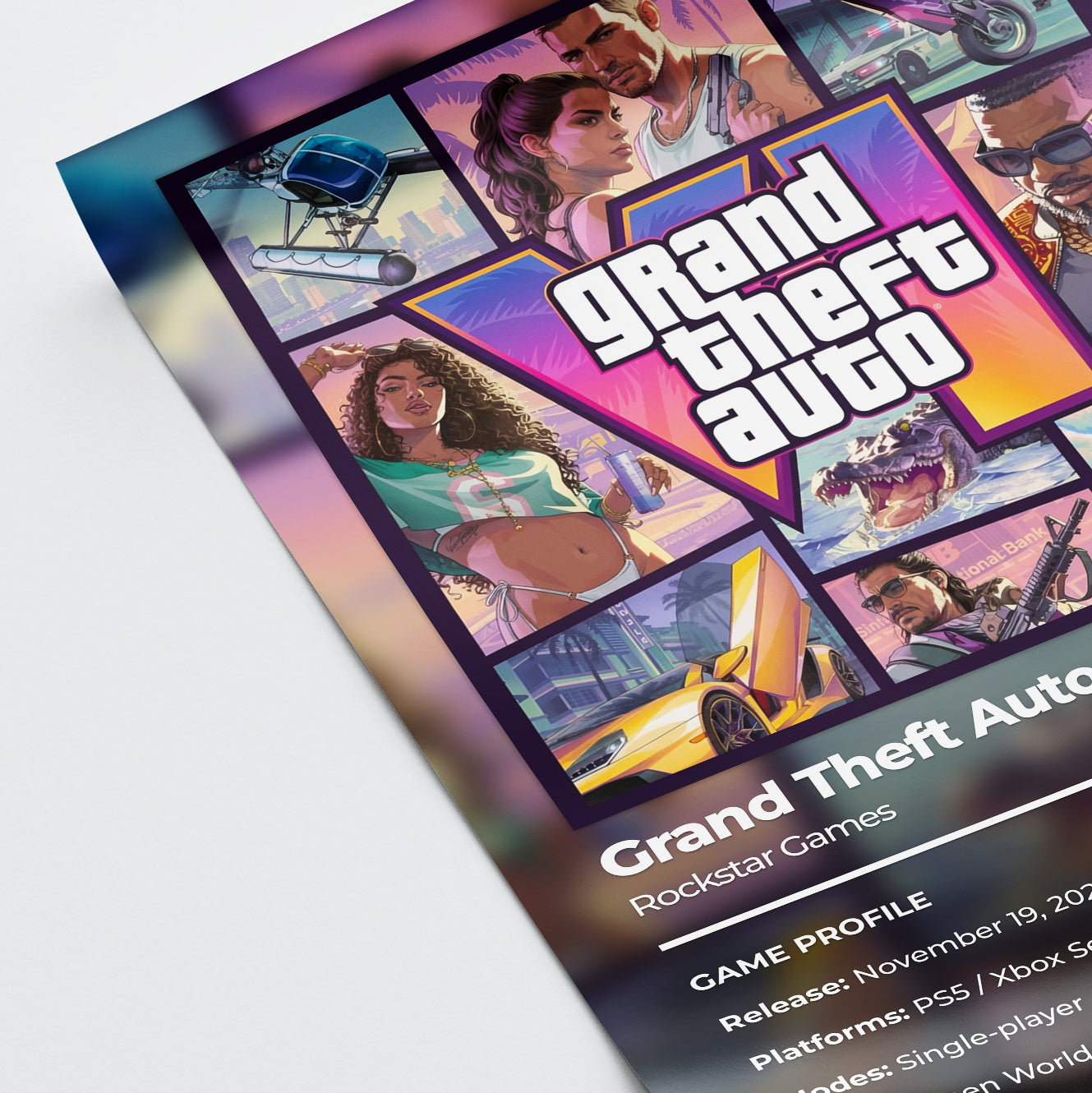 Grand Theft Auto VI Poster
