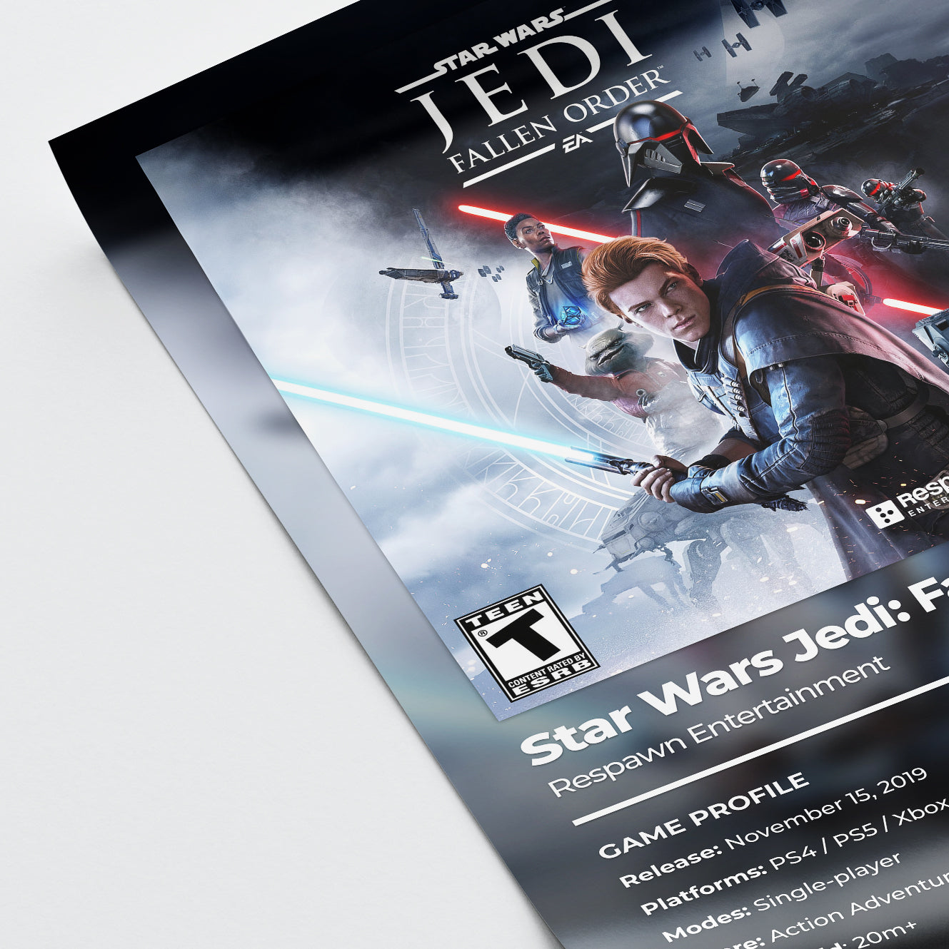 Star Wars Jedi: Fallen Order Poster