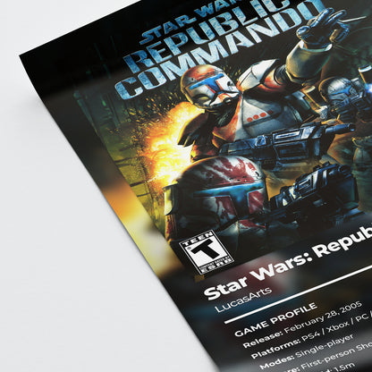 Star Wars: Republic Commando Poster