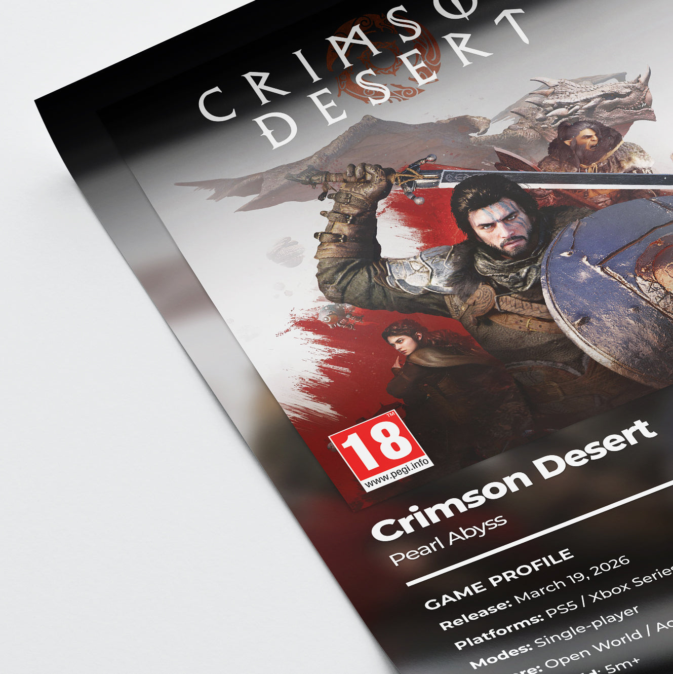 Crimson Desert Poster