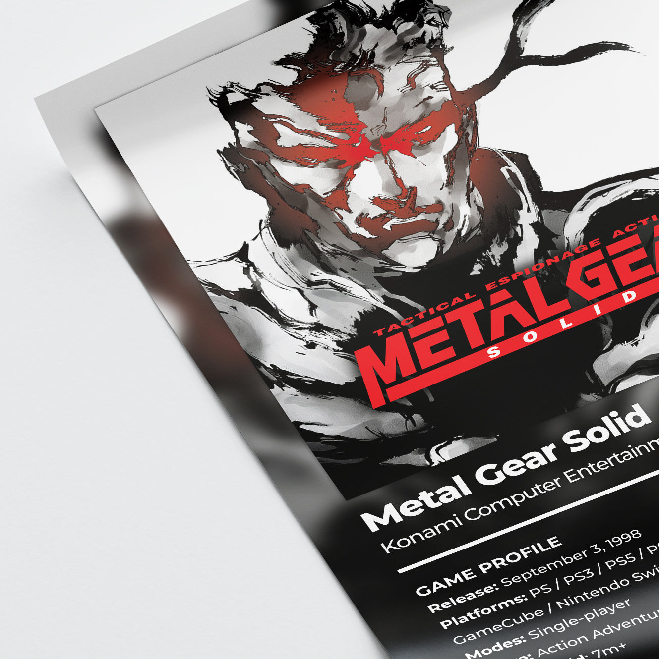 Metal Gear Solid Poster