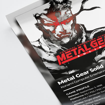 Metal Gear Solid Poster