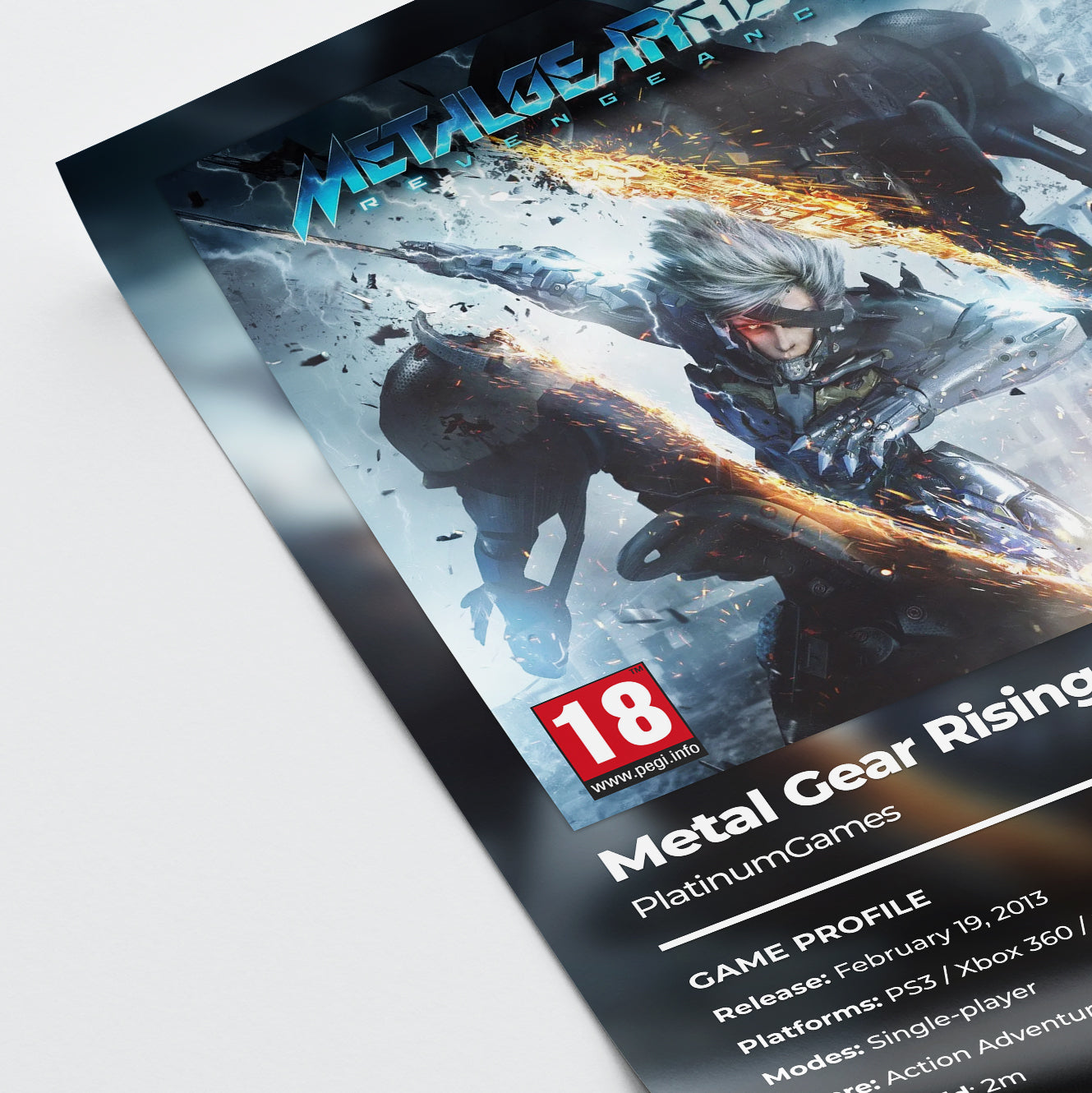 Metal Gear Rising: Revengeance Poster