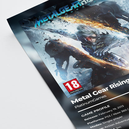 Metal Gear Rising: Revengeance Poster