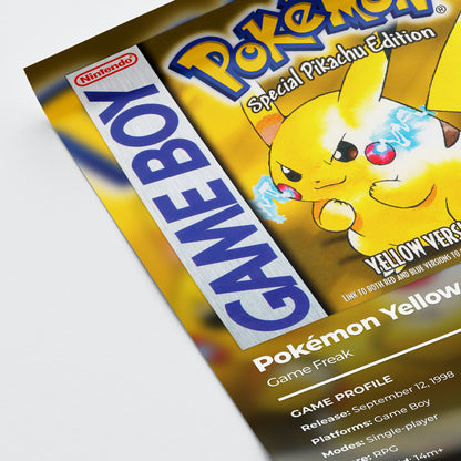 Pokemon 'Yellow Version' Poster