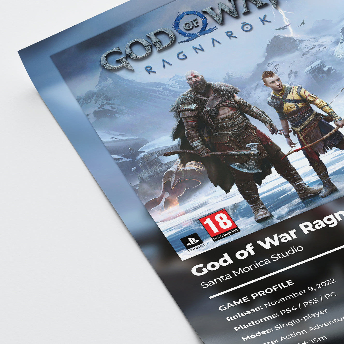 God of War Ragnarok Poster