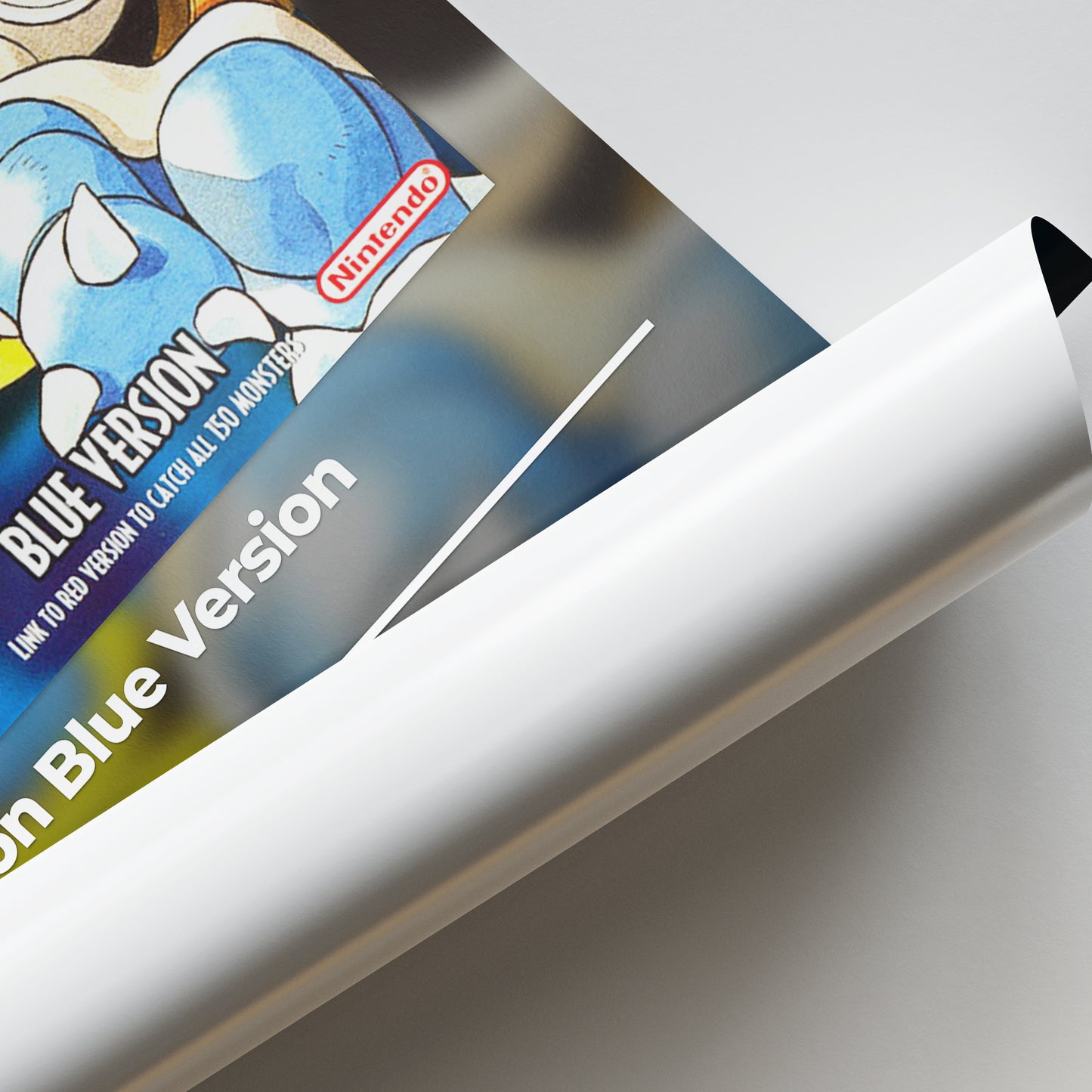 Pokemon 'Blue Version' Poster