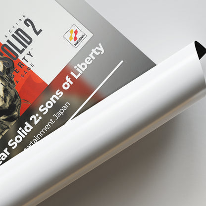 Metal Gear Solid 2: Son's of Liberty Poster