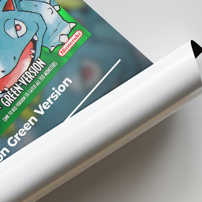 Pokemon 'Green Version' Poster