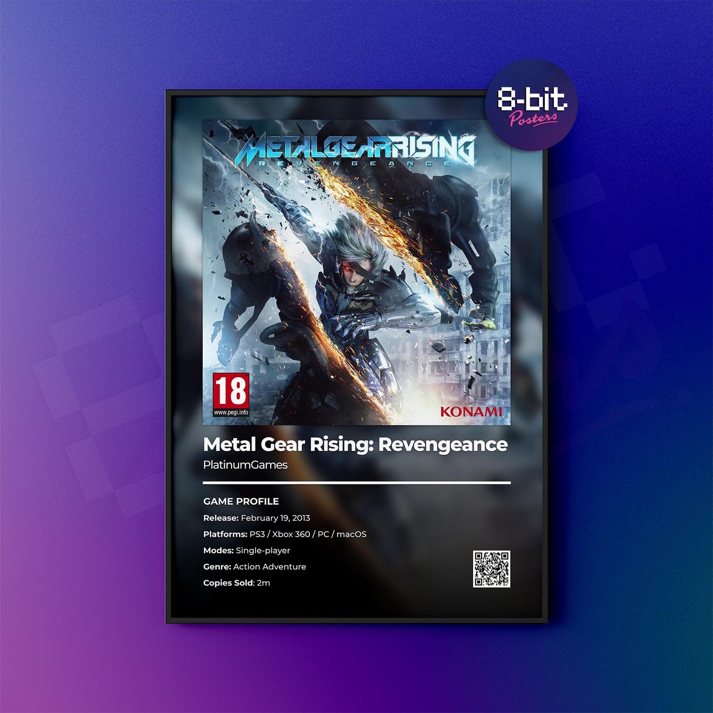 Metal Gear Rising: Revengeance Poster