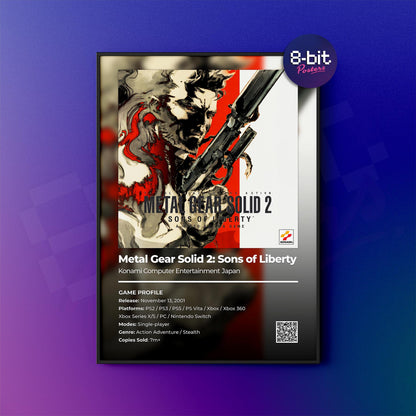 Metal Gear Solid 2: Son's of Liberty Poster