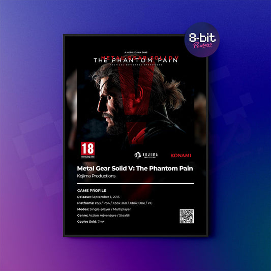Metal Gear Solid V: The Phantom Pain Poster