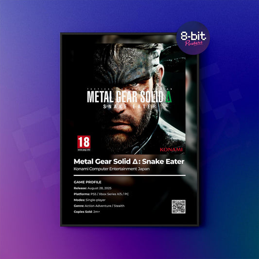 Metal Gear Solid Δ: Snake Eater Poster
