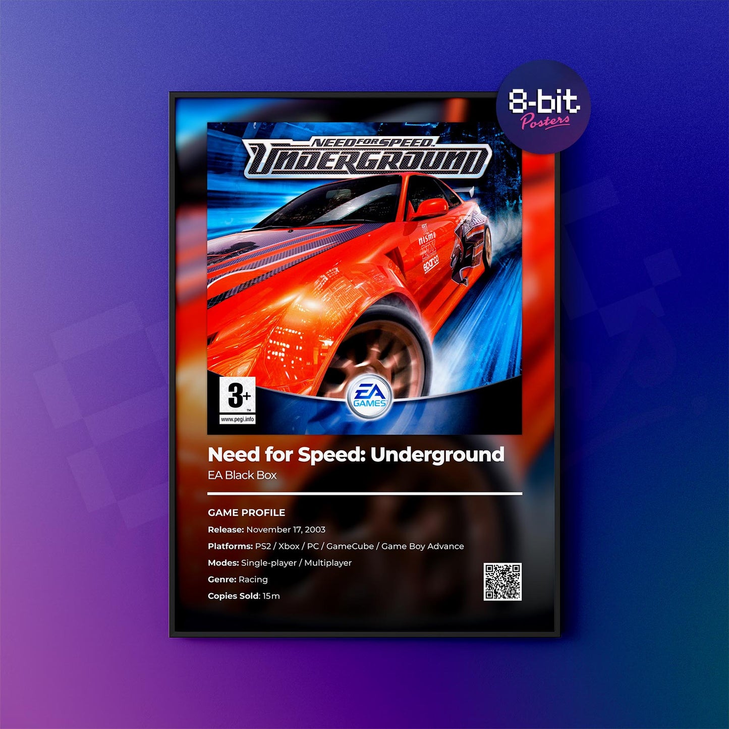 Need For Speed: Underground Poster