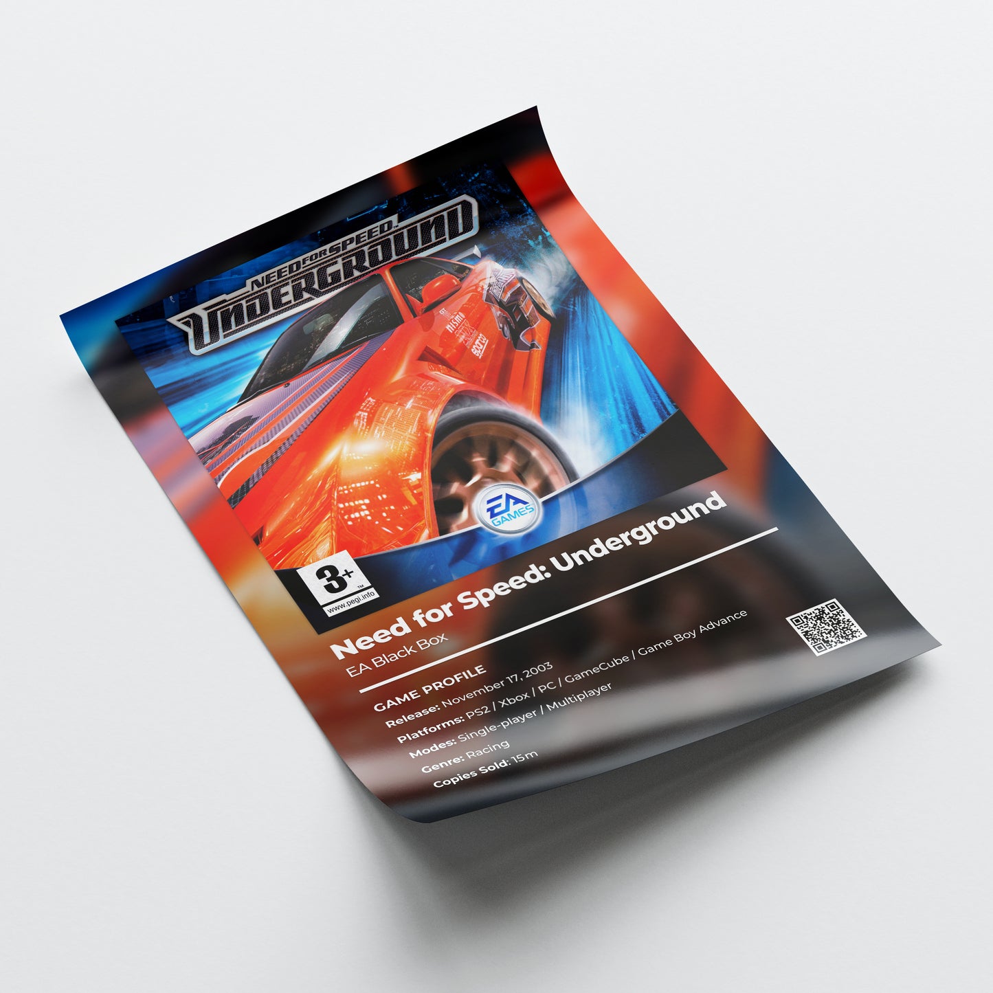 Need For Speed: Underground Poster