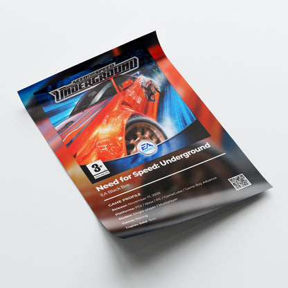 Need For Speed: Underground Poster