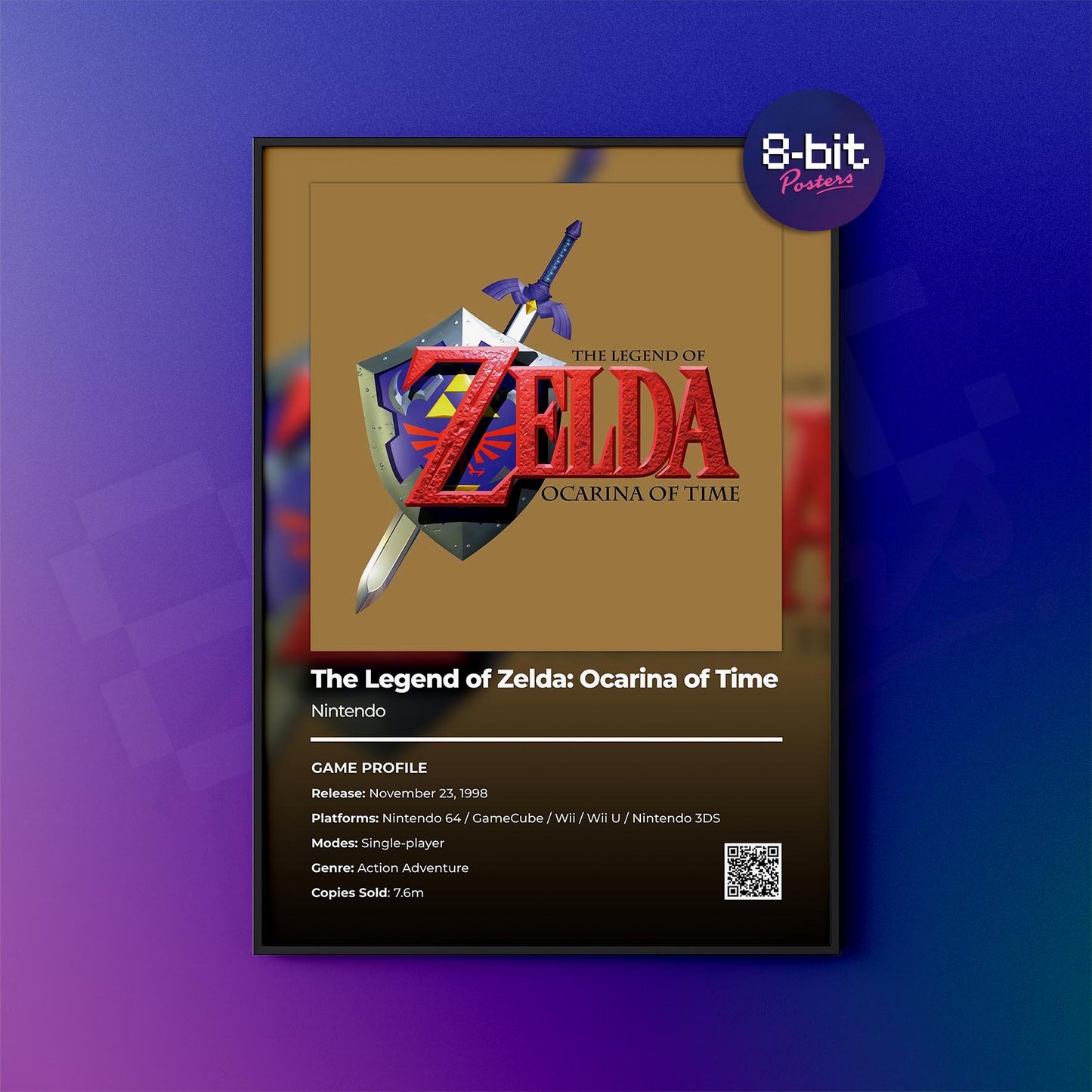 The Legend of Zelda: Ocarina of Time Poster