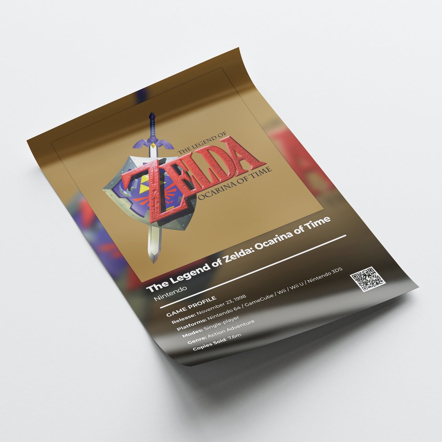 The Legend of Zelda: Ocarina of Time Poster