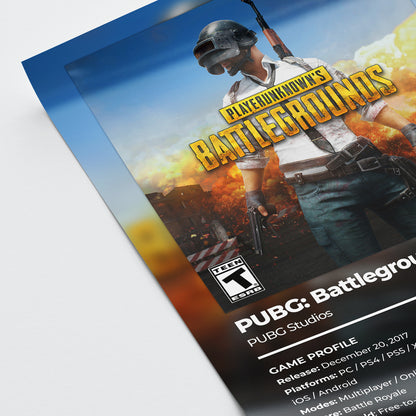 PUBG: Battlegrounds Poster