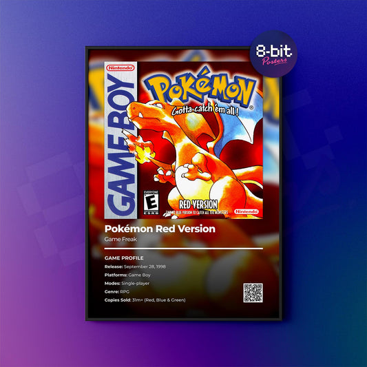 Pokemon 'Red Version' Poster