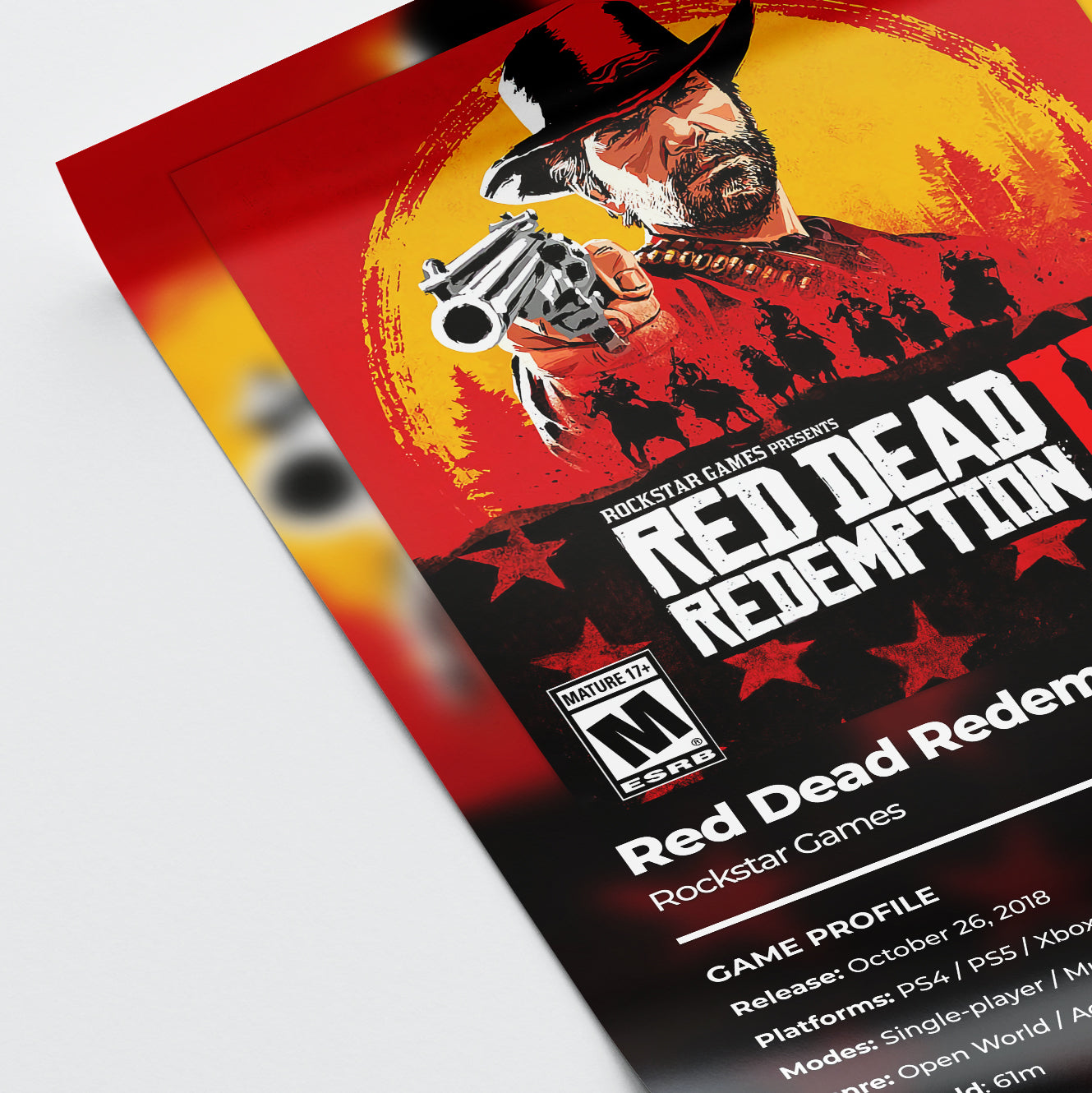 Red Dead Redemption II Poster