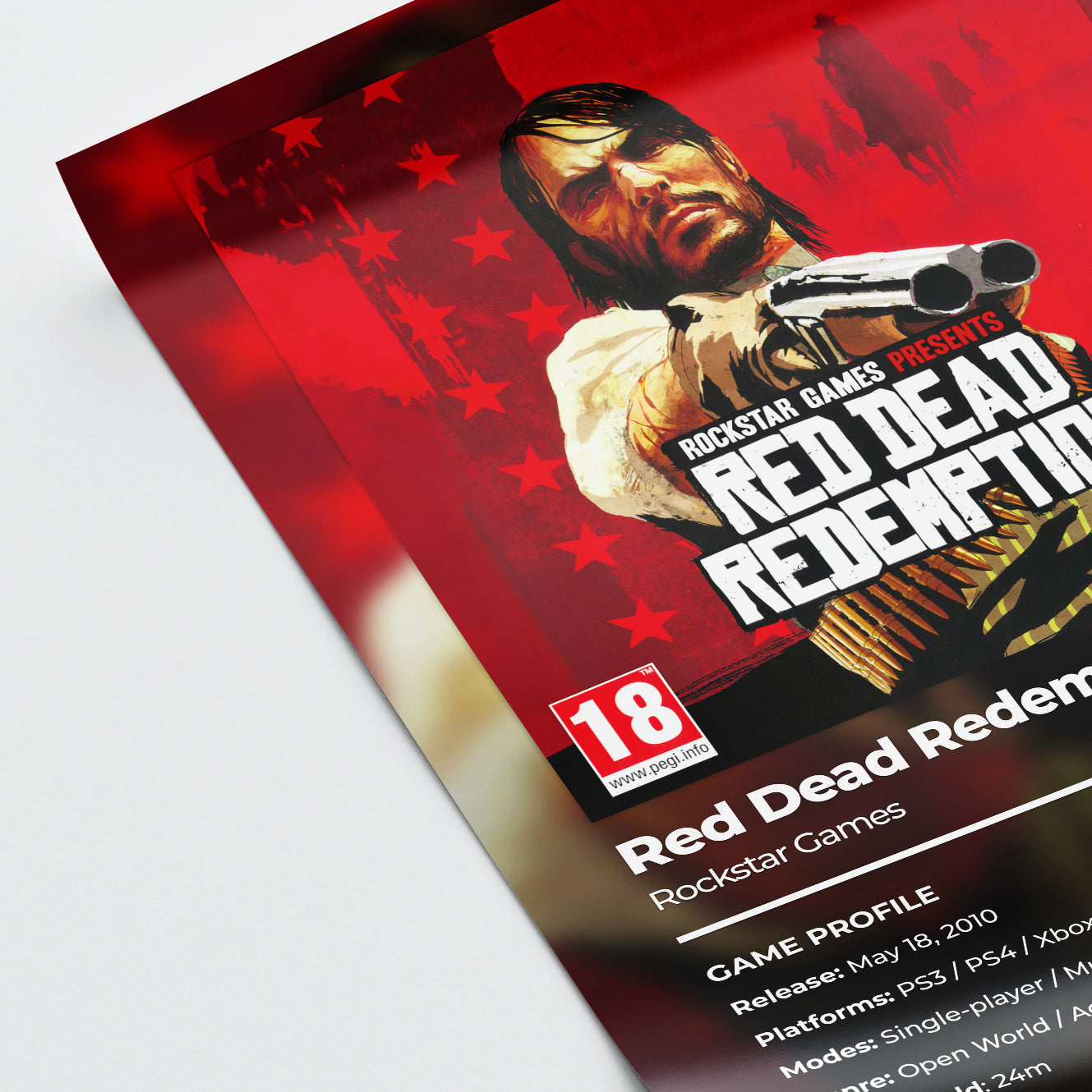 Red Dead Redemption Poster