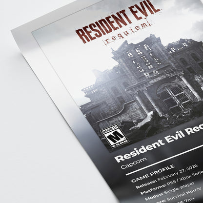 Resident Evil Requiem Poster