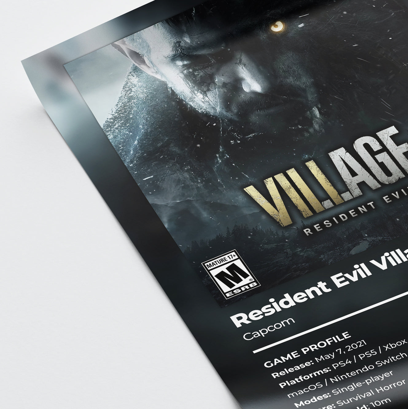 Resident Evil Village Poster
