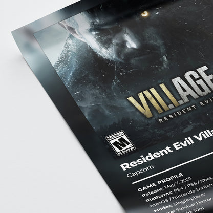 Resident Evil Village Poster