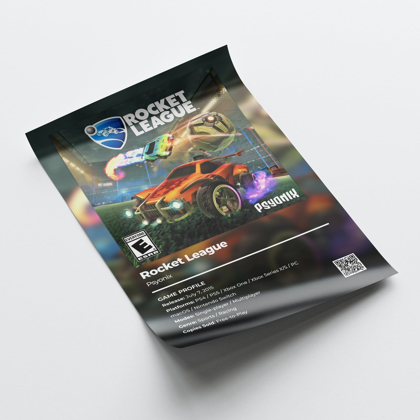 Rocket League Poster