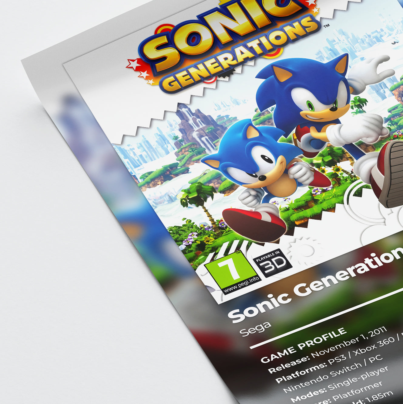 Sonic Generations Poster
