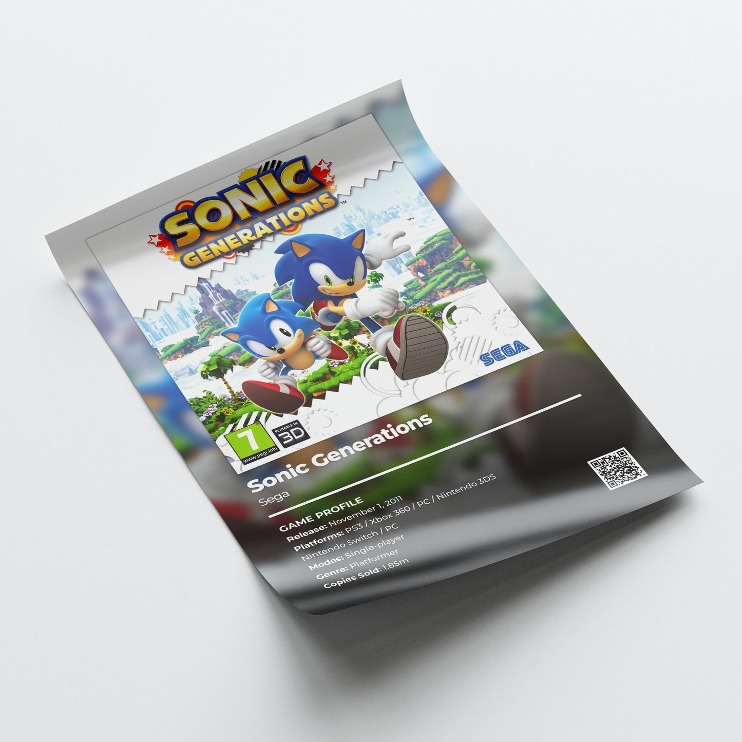 Sonic Generations Poster