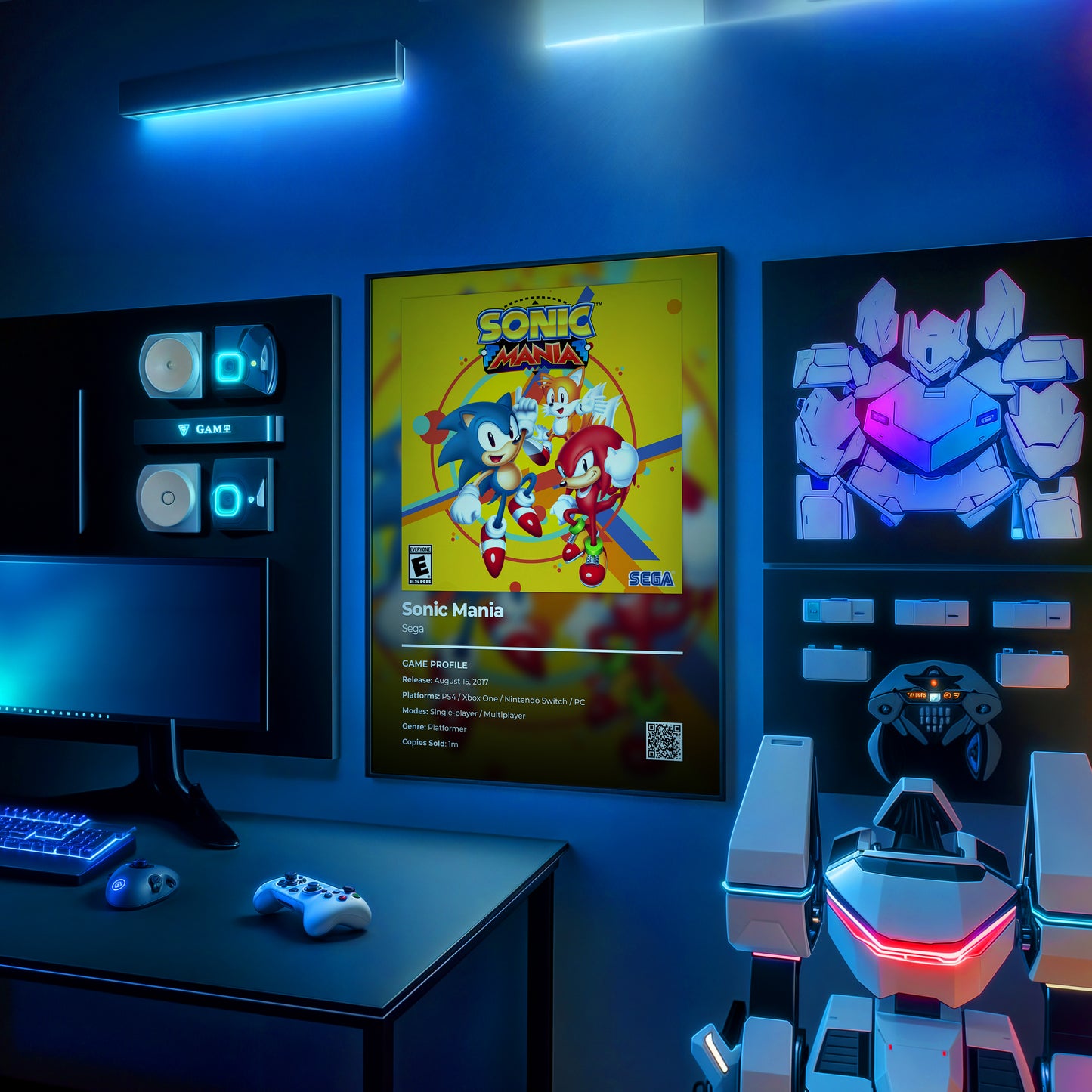 Sonic Mania Poster