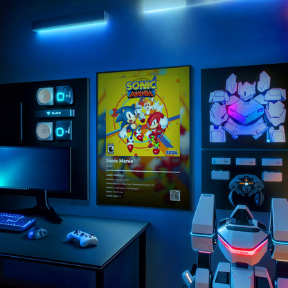 Sonic Mania Poster