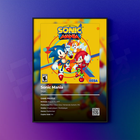 Sonic Mania Poster