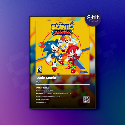 Sonic Mania Poster