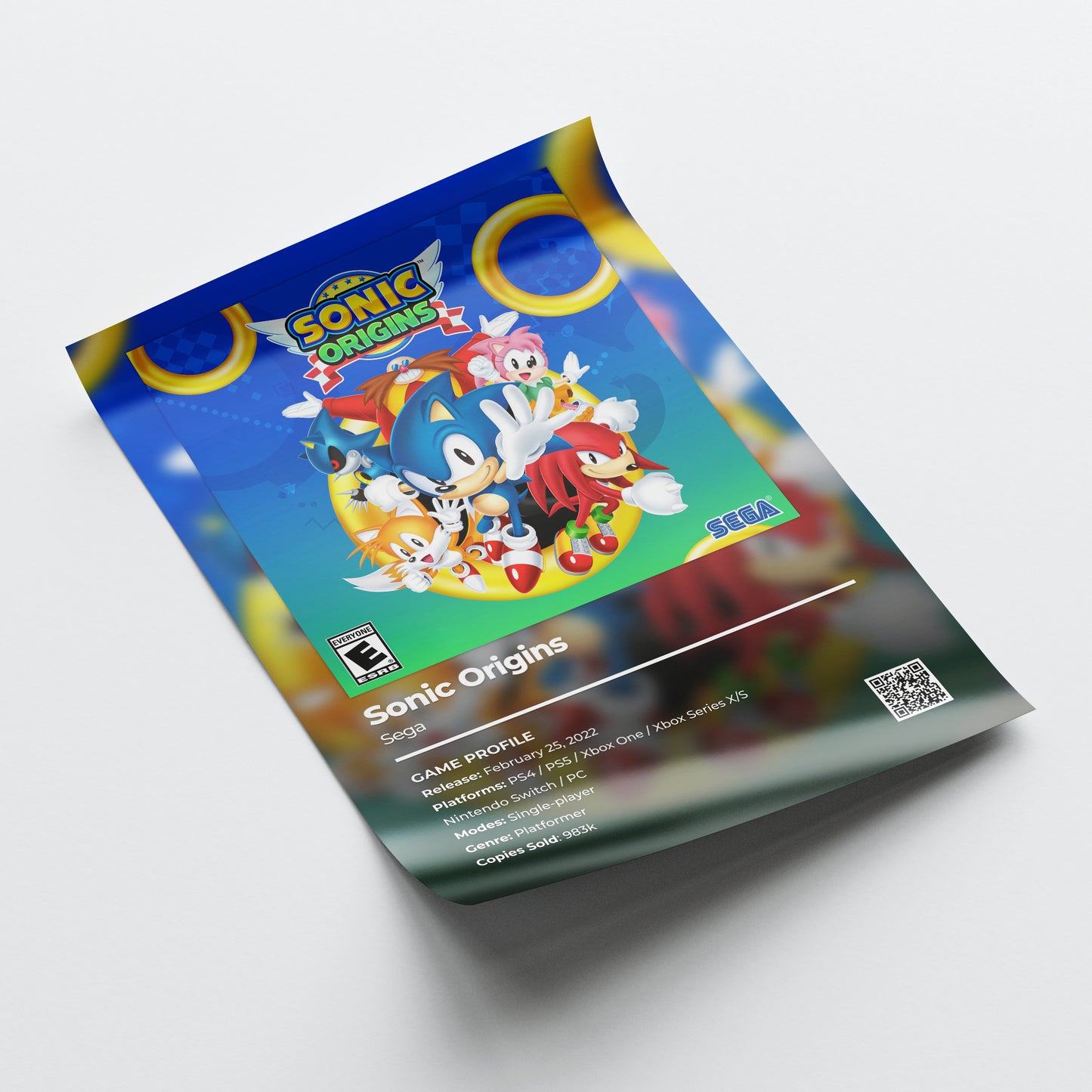 Sonic Origins Poster