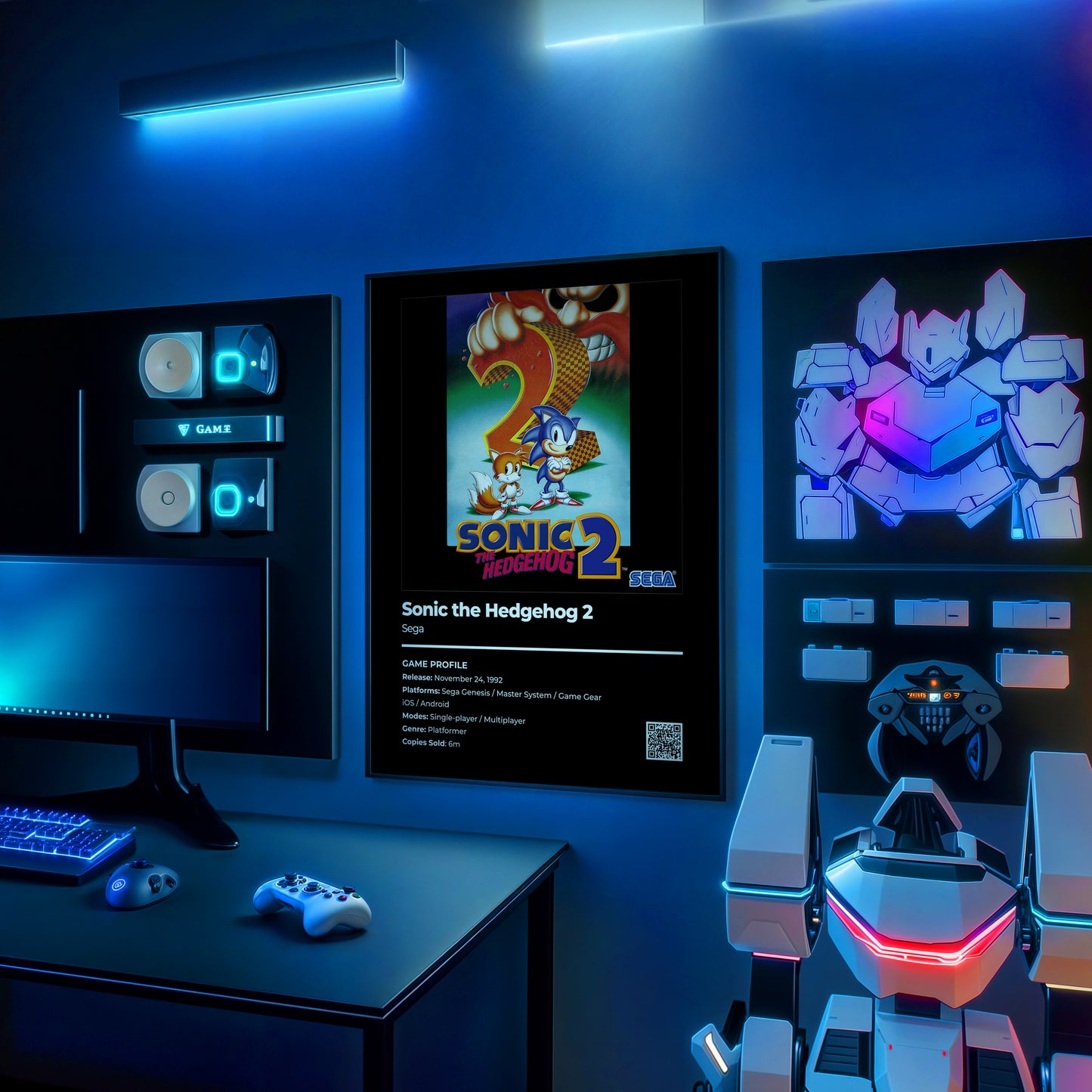 Sonic the Hedgehog 2 Poster
