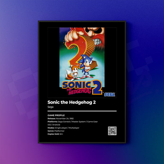 Sonic the Hedgehog 2 Poster