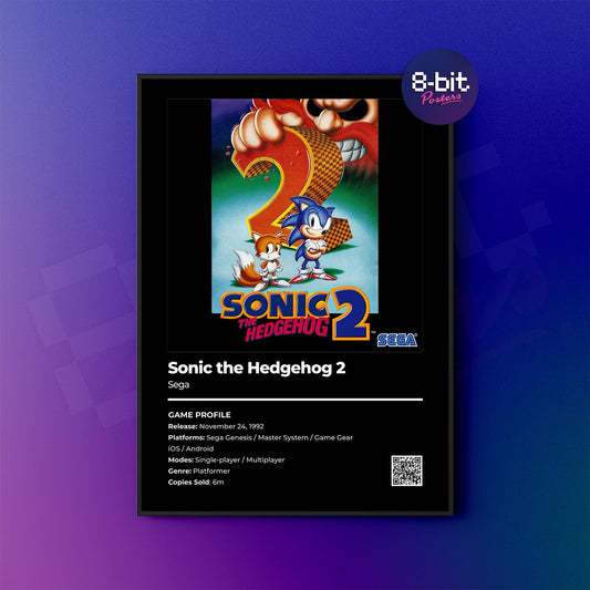 Sonic the Hedgehog 2 Poster