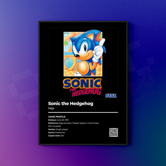 Sonic the Hedgehog Poster