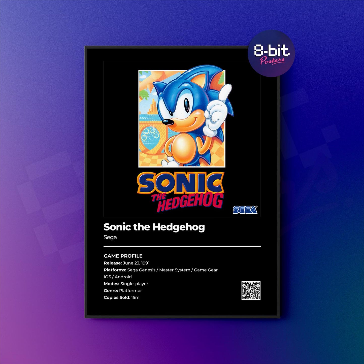 Sonic the Hedgehog Poster