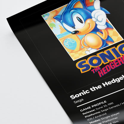 Sonic the Hedgehog Poster