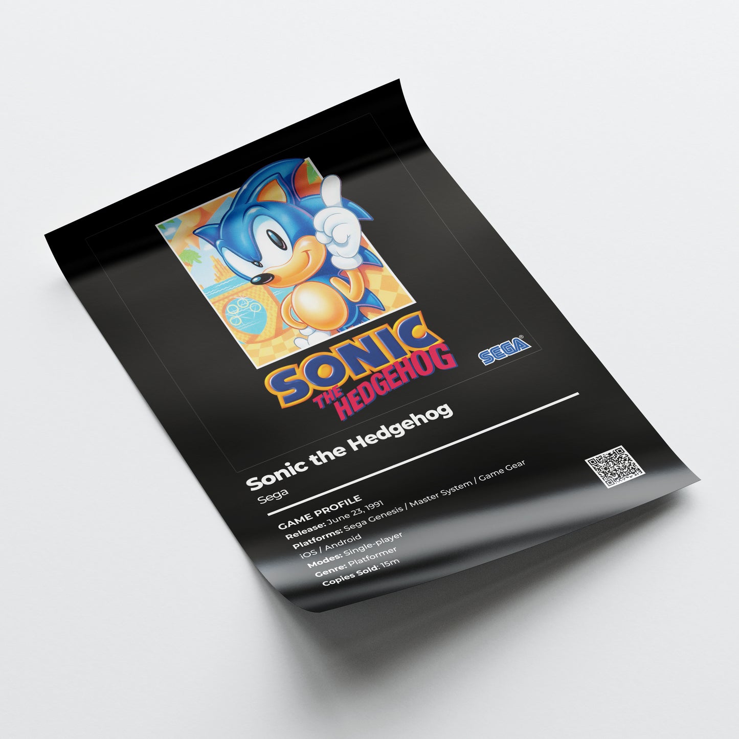 Sonic the Hedgehog Poster