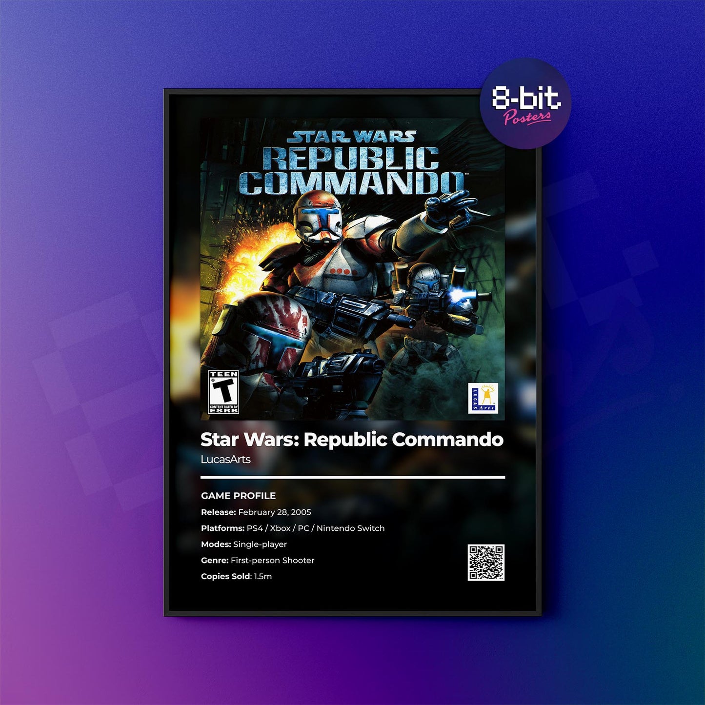 Star Wars: Republic Commando Poster