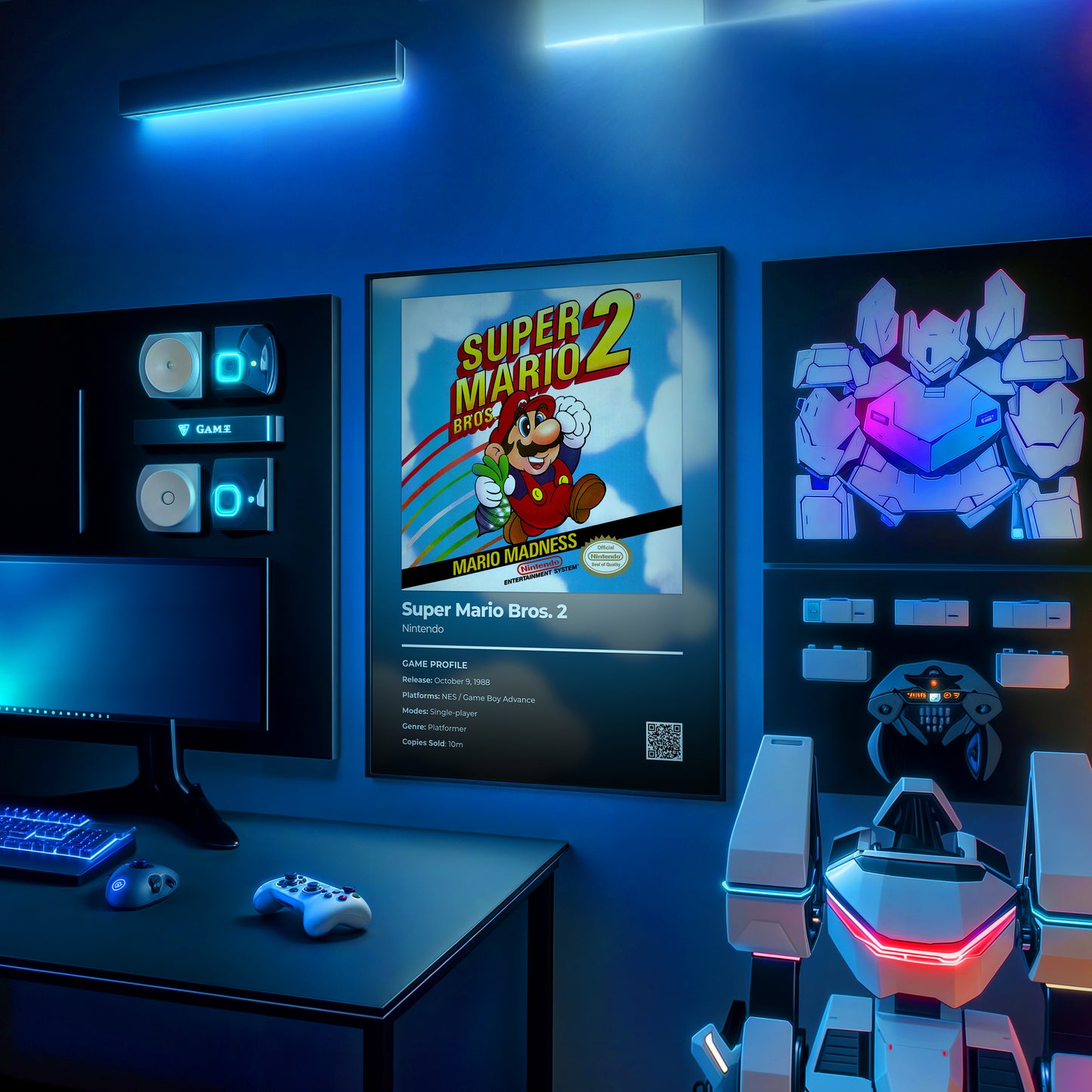 Super Mario Bros. 2 Poster