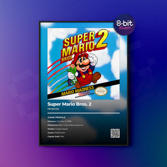 Super Mario Bros. 2 Poster